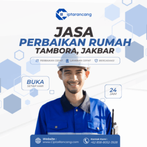 Jasa Perbaikan Rumah di Tambora, Jakarta Barat