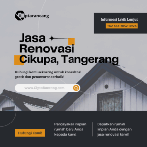 Jasa Renovasi di Cikupa, Tangerang