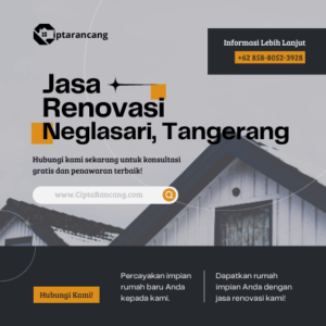 Jasa Renovasi di Neglasari, Tangerang
