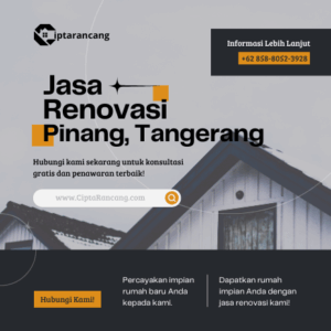 Jasa Renovasi di Pinang, Tangerang