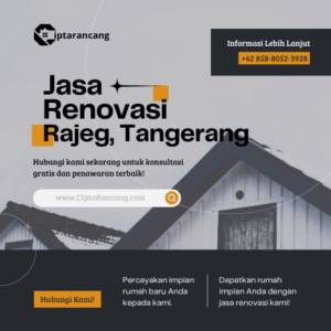 Jasa Renovasi di Rajeg, Tangerang