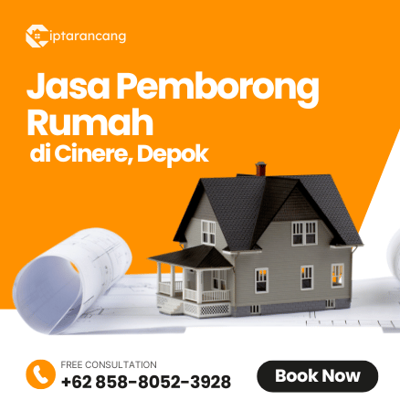 Jasa Pemborong Rumah di Cinere, Depok