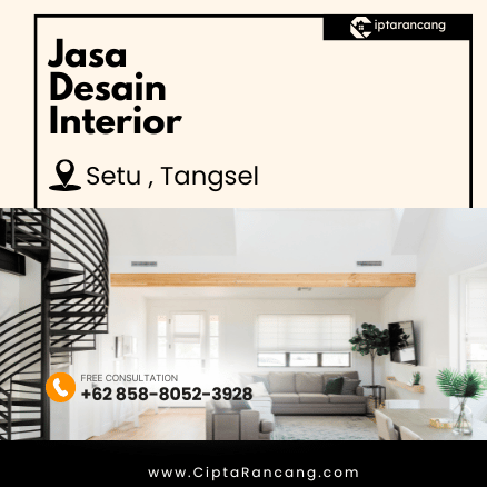 Jasa Desain Interior di Setu, Tangerang Selatan