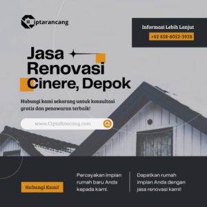 Jasa Renovasi di Cinere, Depok