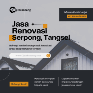Jasa Renovasi di Serpong, Tangerang Selatan