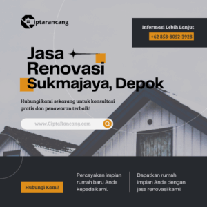 Jasa Renovasi di Sukmajaya, Depok
